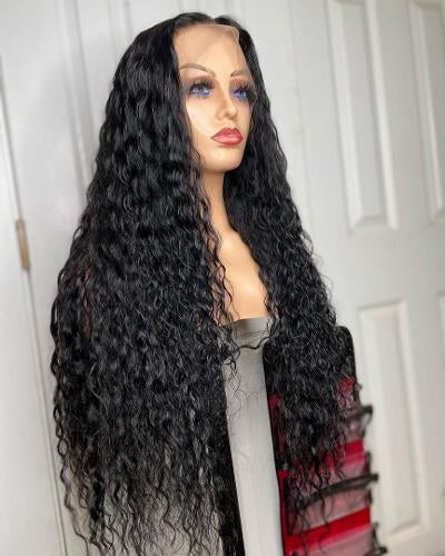 Glueless 5x5 Transparent Closure Wig