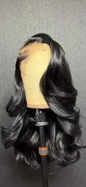 Glueless 5x5 Transparent Closure Wig